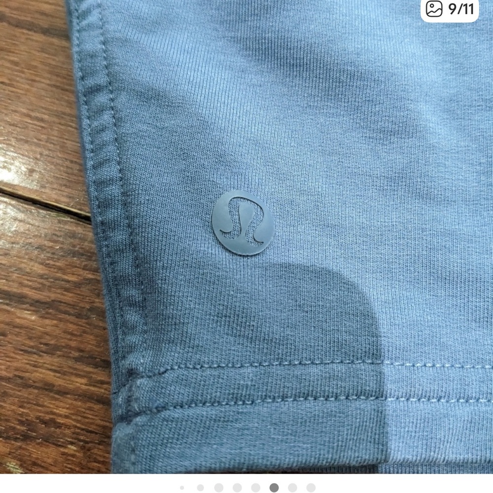 lululemon athletica all yours Cropped Hoodie in Ink Blue - Picture 5 of 6